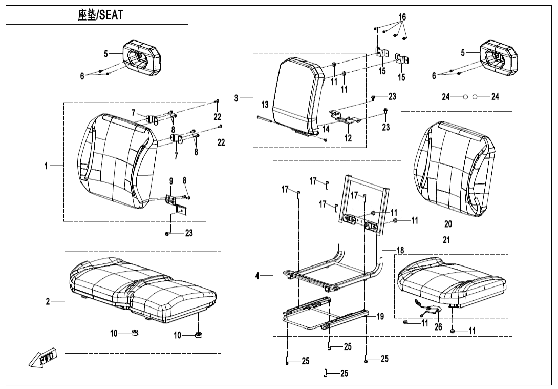 F13 SEAT