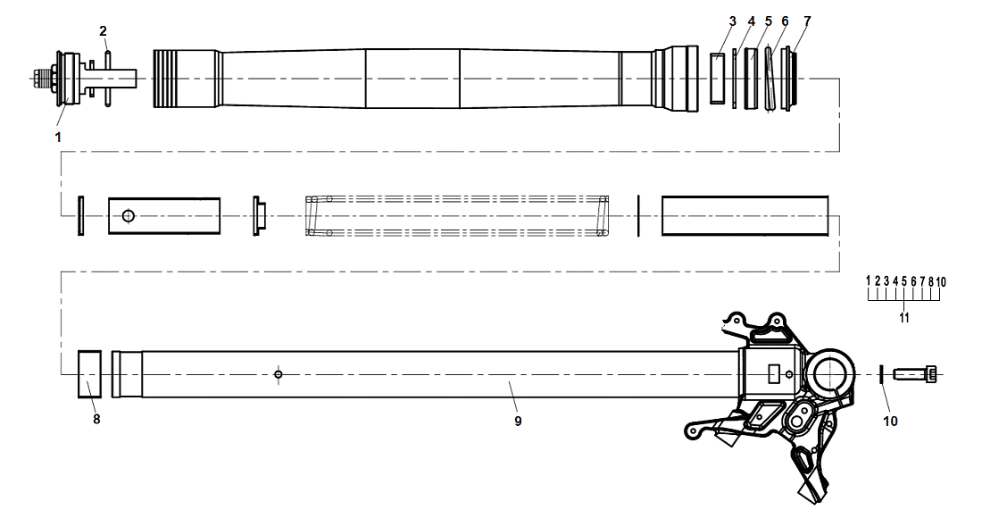 F05-2 FRONT SHOCK ABSORBER