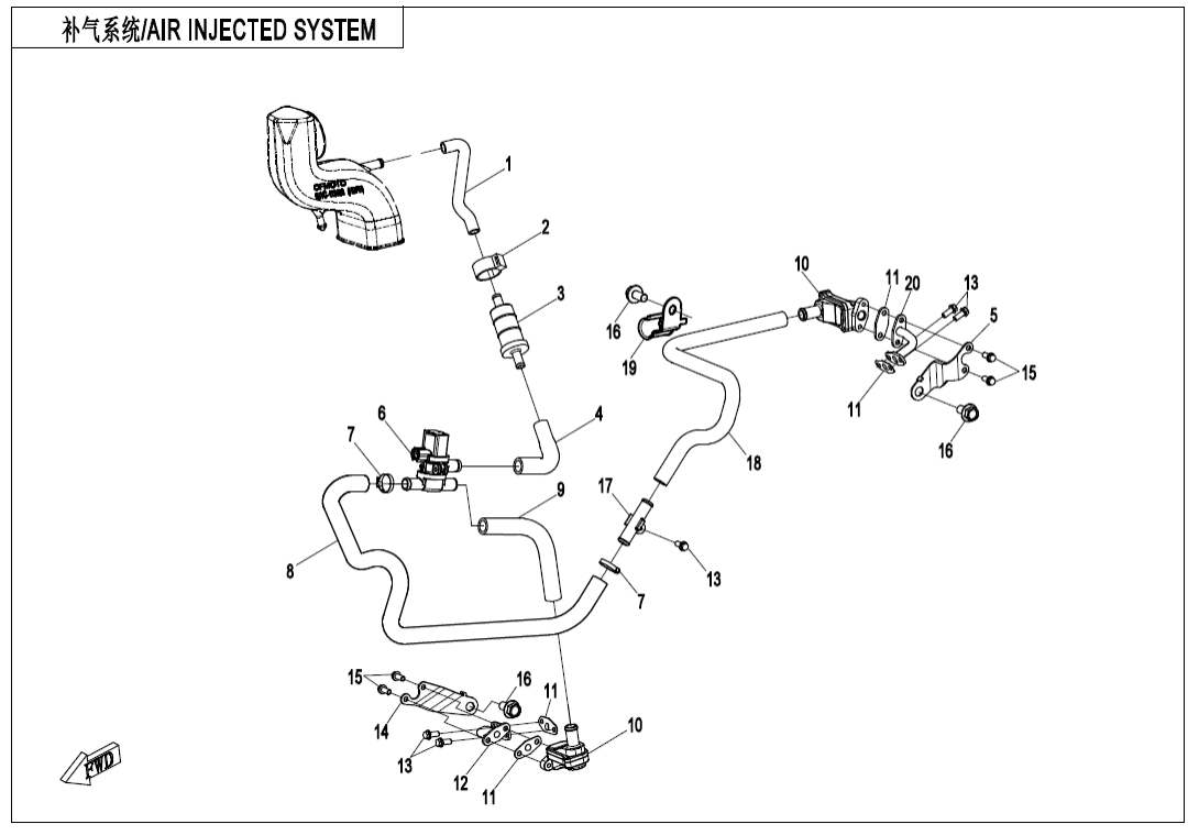 F00-3-V3 AIR INJECTED SYSTEM