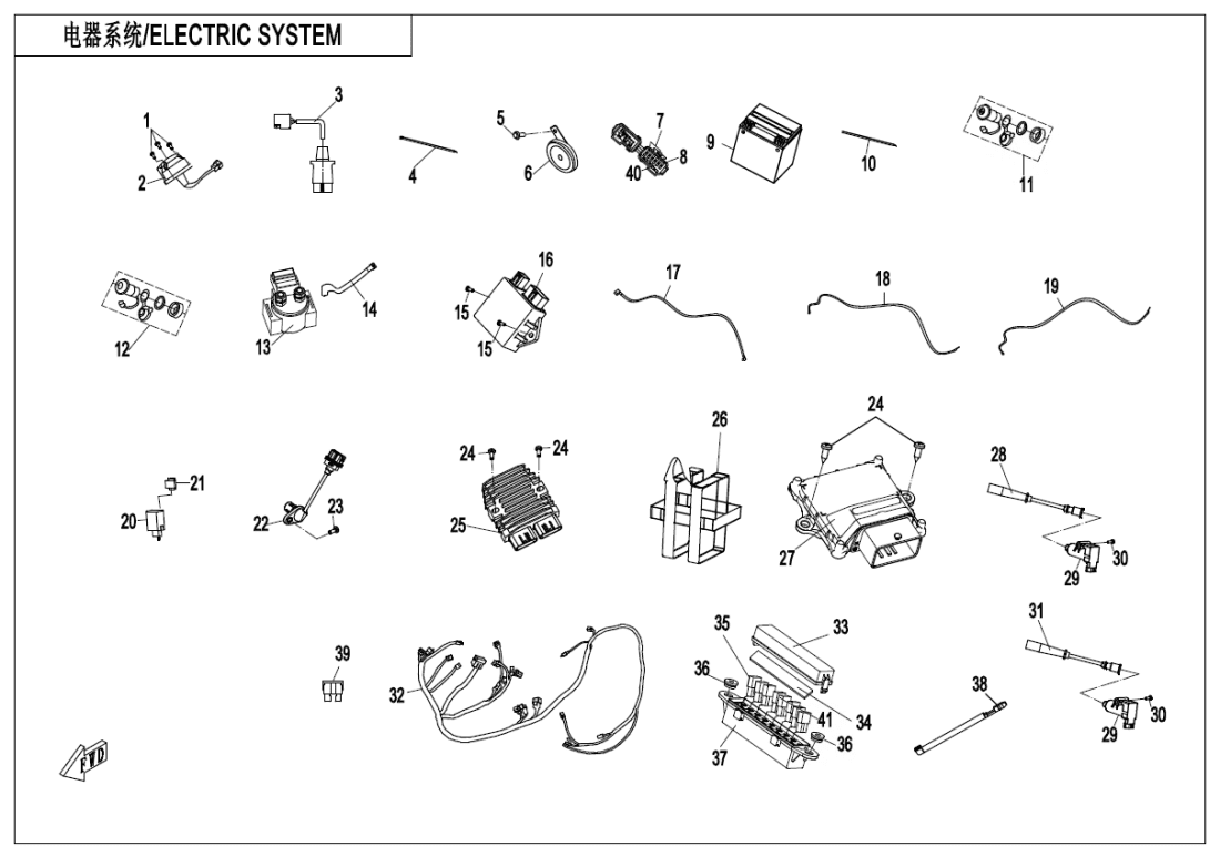 F15-1-V4 ELECTRIC SYSTEM