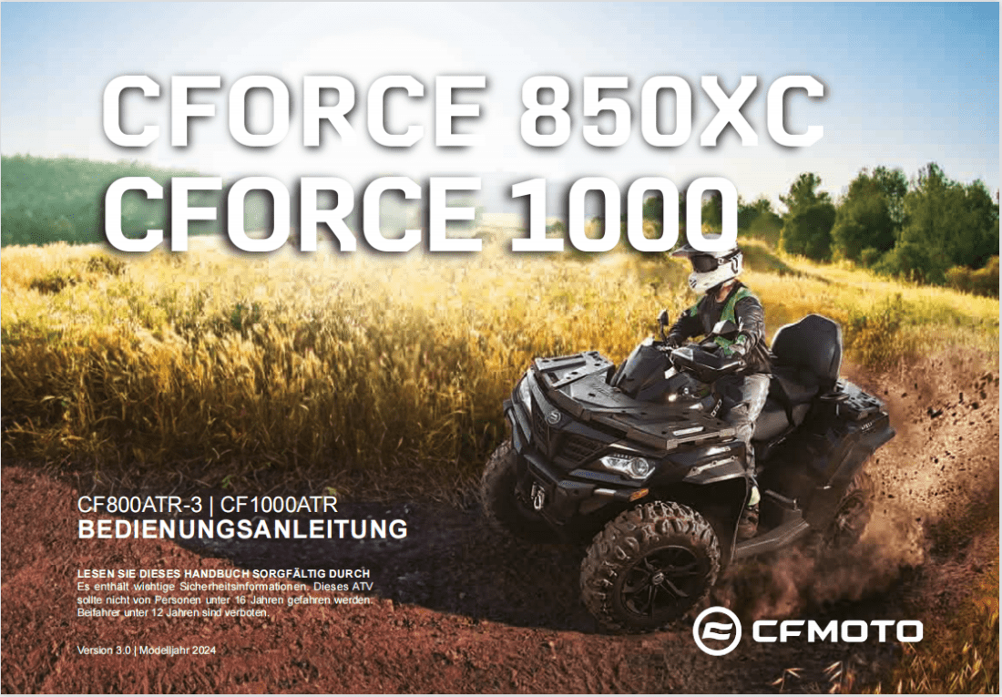 F38-C OWNER\'S MANUAL(GERMAN)