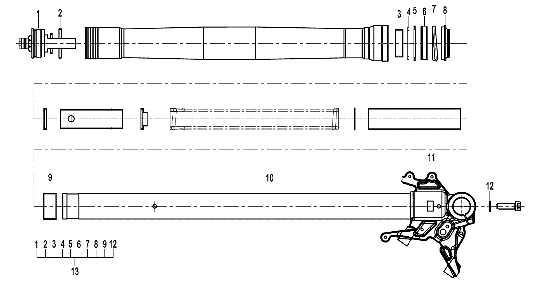 F05-2 FRONT SHOCK ABSORBER