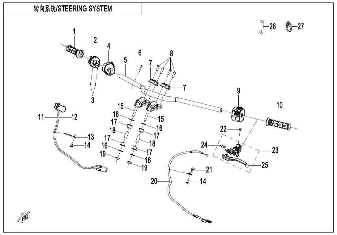 F10 STEERING SYSTEM