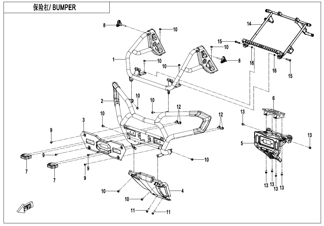 F23 BUMPER