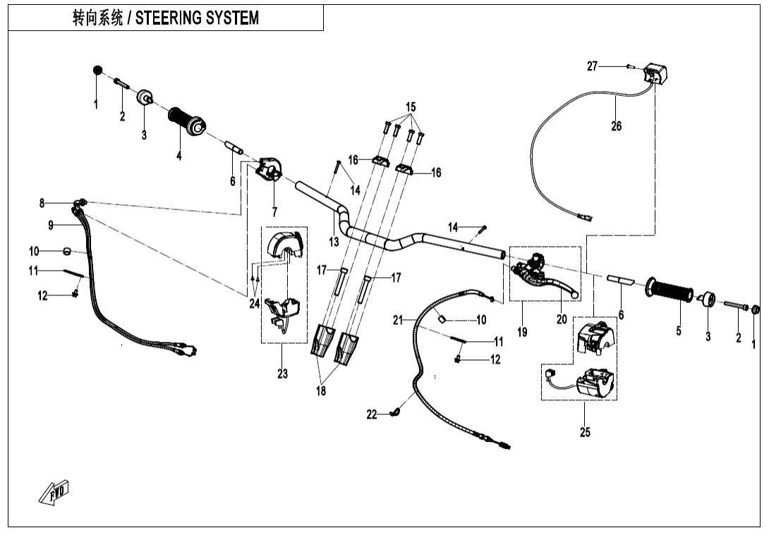 F10 STEERING SYSTEM