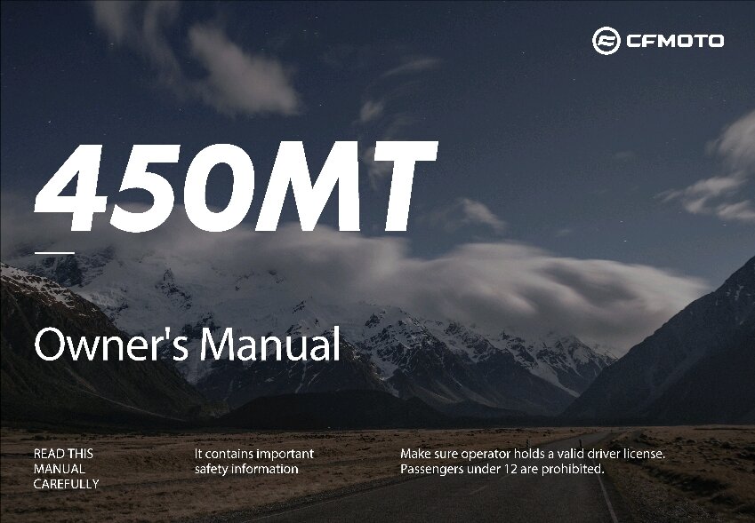 F38 OWNER\'S MANUAL