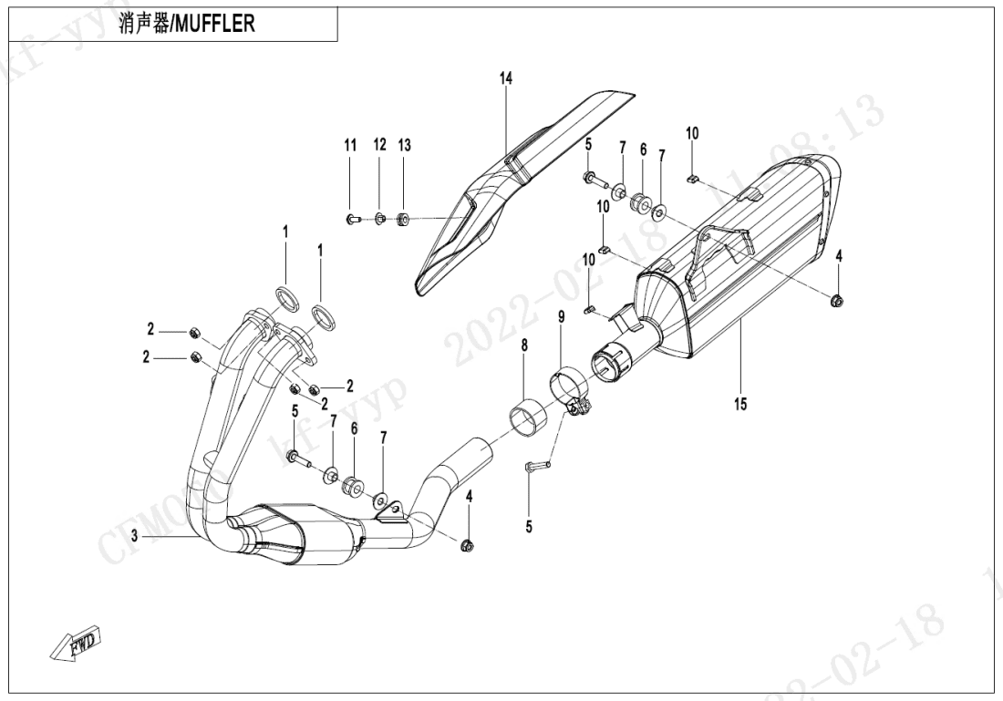 F02 MUFFLER
