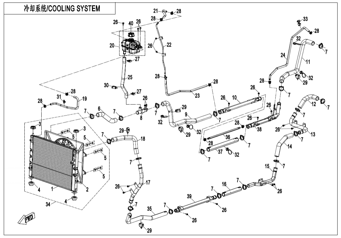 F18-V2 COOLING SYSTEM