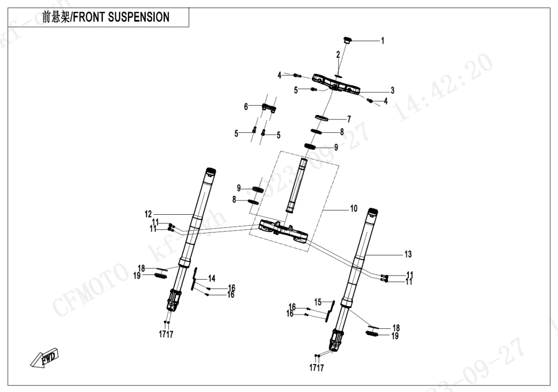 F05 FRONT SUSPENSION