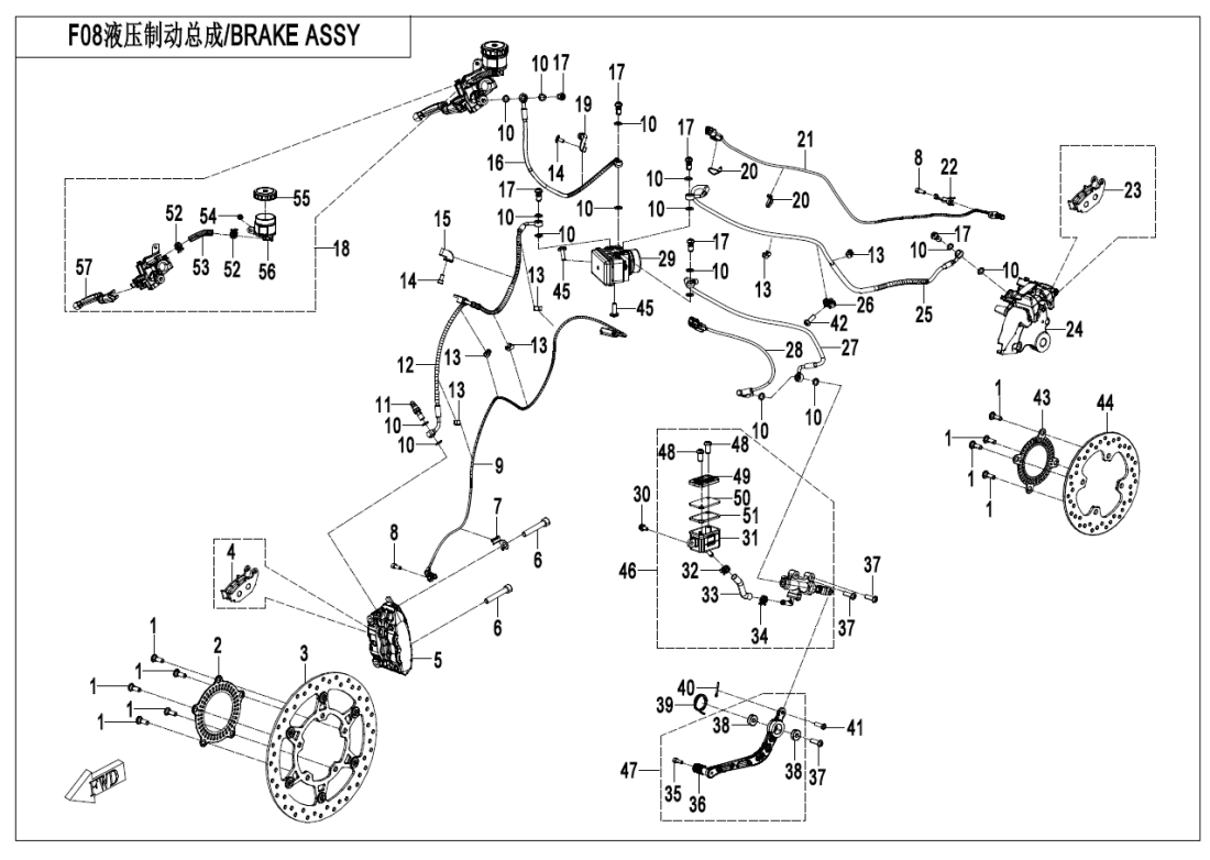 F08-A-2 BRAKE SYSTEM(BOSCH ABS)