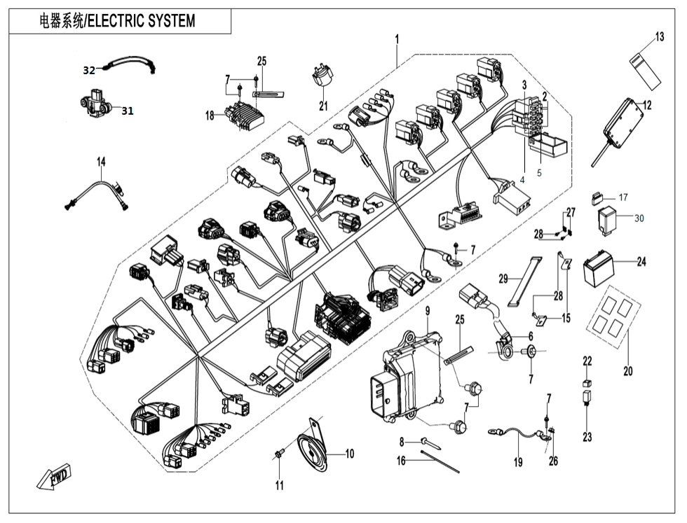 F15-A ELECTRIC SYSTEM