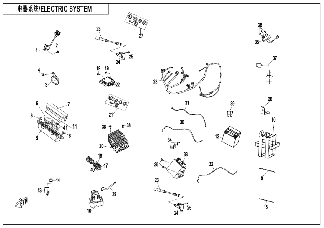 F15-1-V4 ELECTRIC SYSTEM