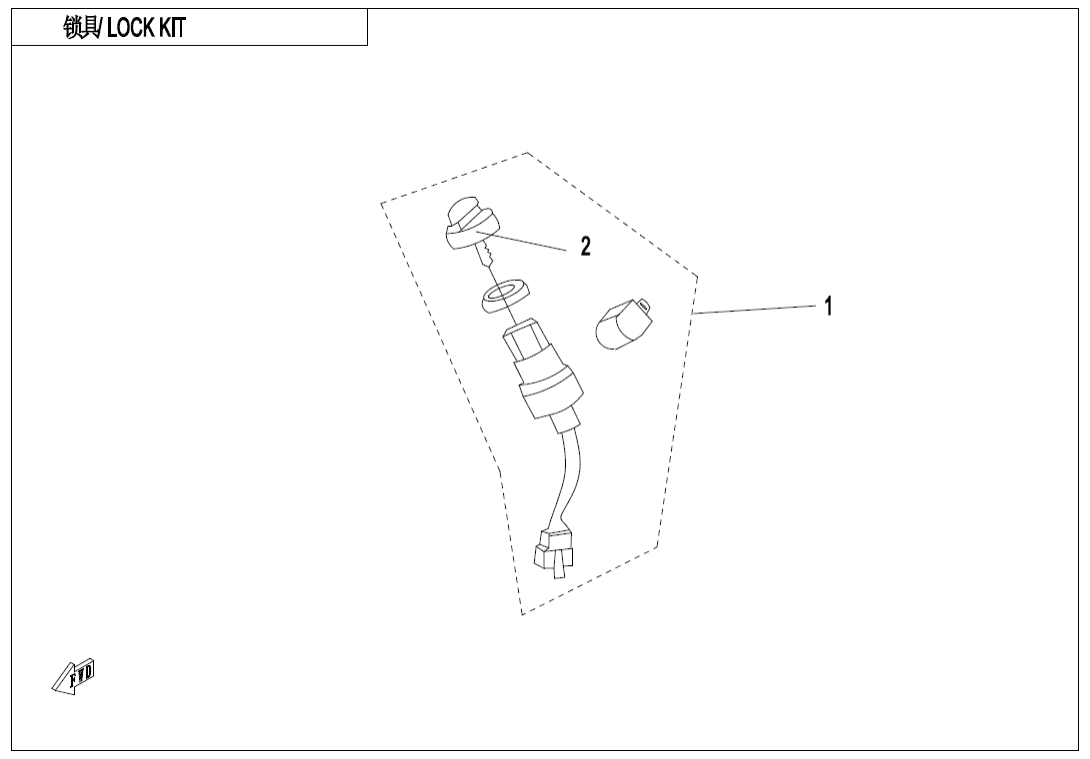 F01 LOCK KIT