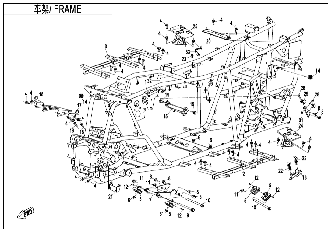 F03-A-V4 FRAME