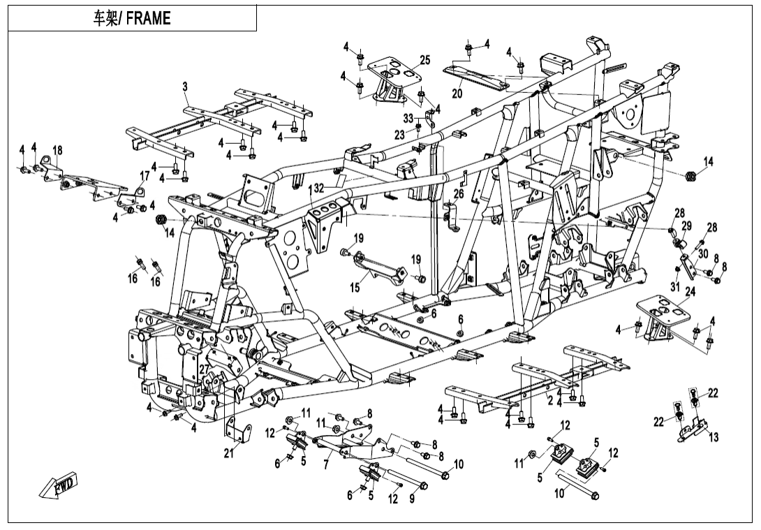F03-V6 FRAME
