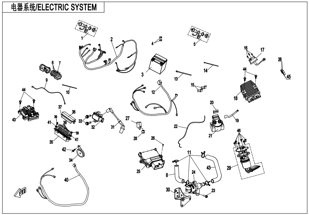 F15-1-V3 ELECTRIC SYSTEM
