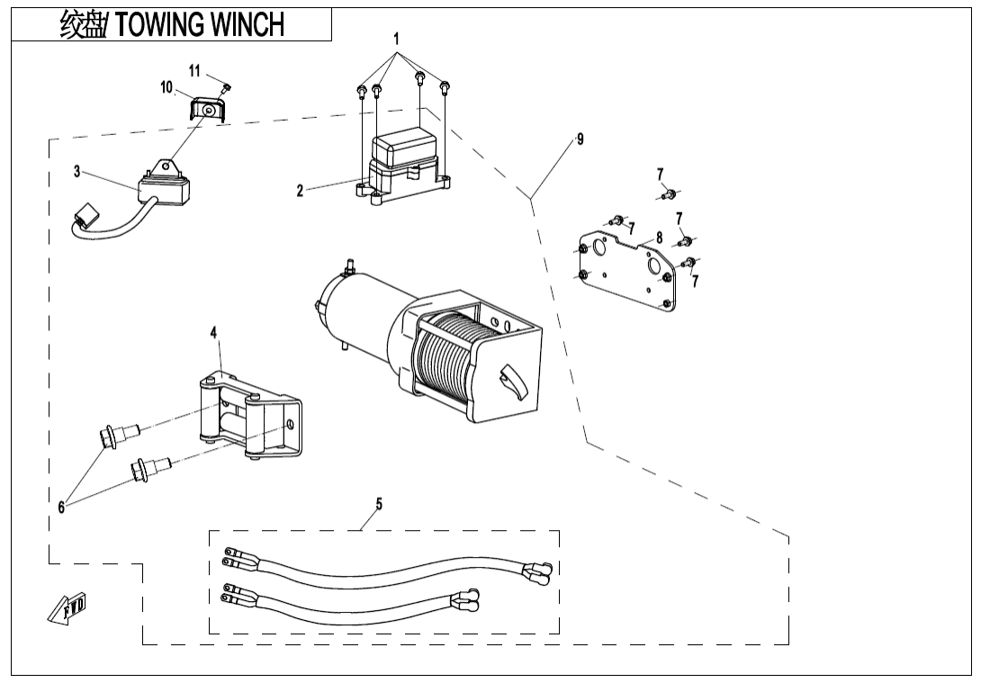 F15-2-A TOWING WINCH(LIANDA)